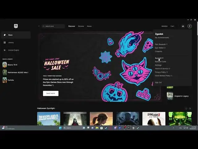 'Video thumbnail for How To Change Credentials In Epic Games Launcher 2023 / 2024'