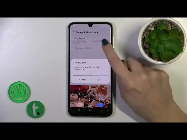 'Video thumbnail for How to Lock SIM Card with SIM PIN in Samsung Galaxy F34 - Set SIM PIN'