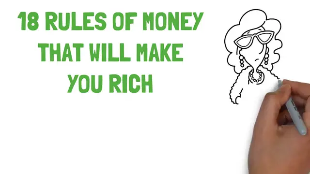 Video thumbnail for 18 Rules Of Money To Get Rich