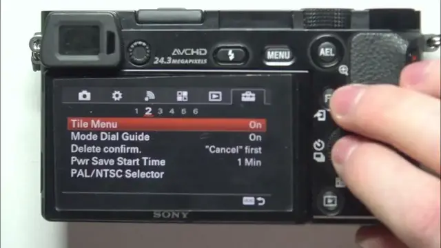 Video thumbnail for How To Enable & Disable Tile Menu In Sony A6000
