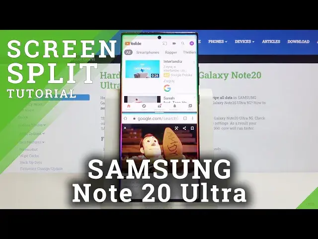 'Video thumbnail for How to Split Screen in SAMSUNG Galaxy Note 20 Ultra – Dual Screen'