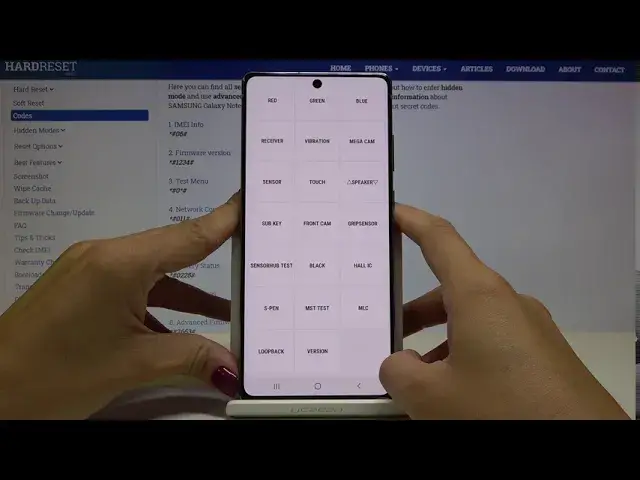 Video thumbnail for Secret Codes for SAMSUNG Galaxy Note 20 – Calendar Storage / IMEI Number / Test Mode