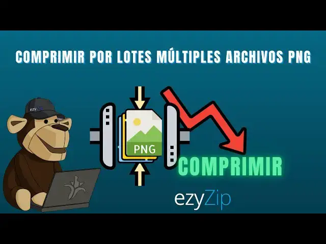 Video thumbnail for 🖼️ Cómo Comprimir Múltiples Archivos PNG en Lotes Gratis Online | Sin Instalación de Software