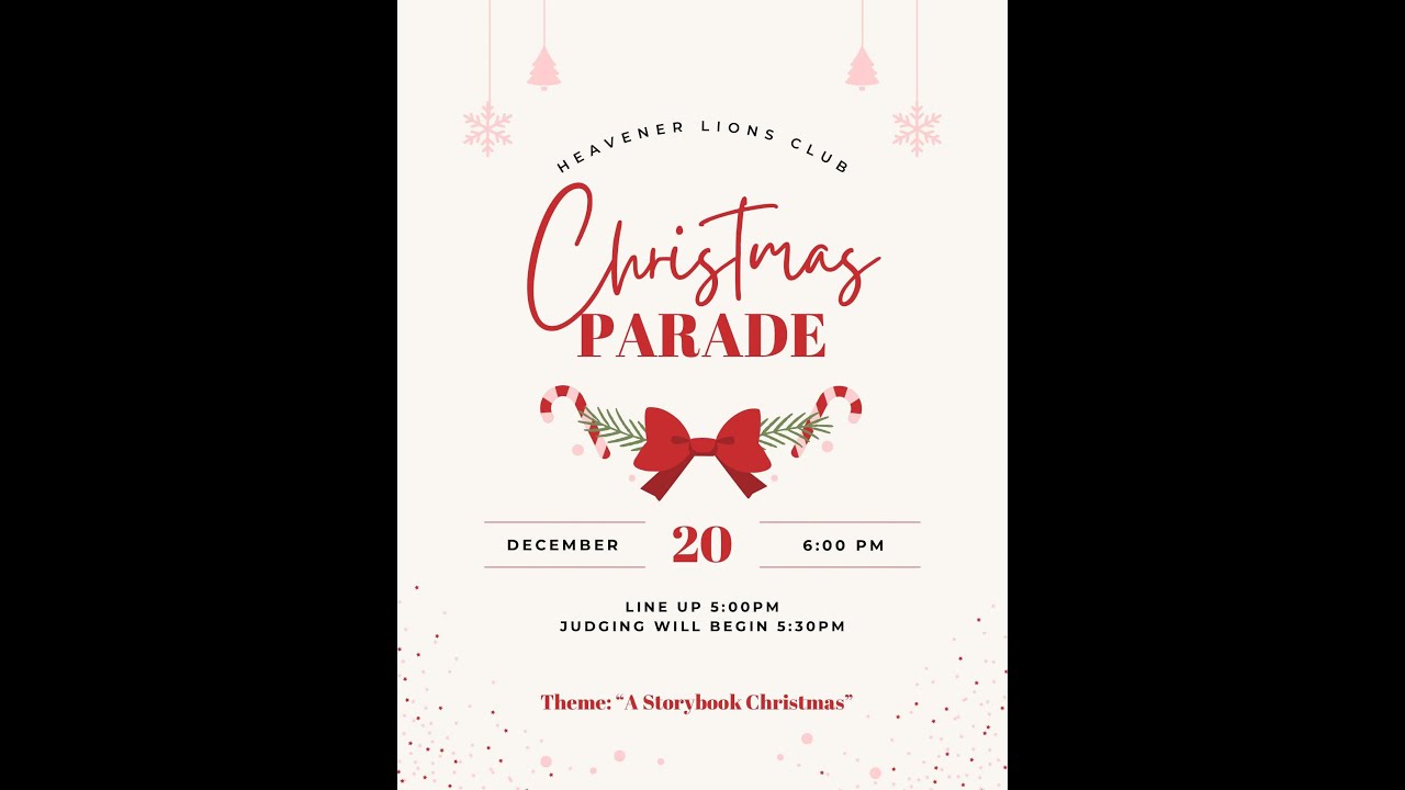 Video thumbnail for Heavener Christmas parade
