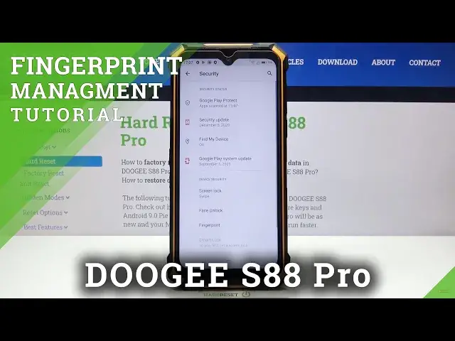 Video thumbnail for How to Add Fingerprint in DOOGEE S88 Pro - Fingerprint Protection
