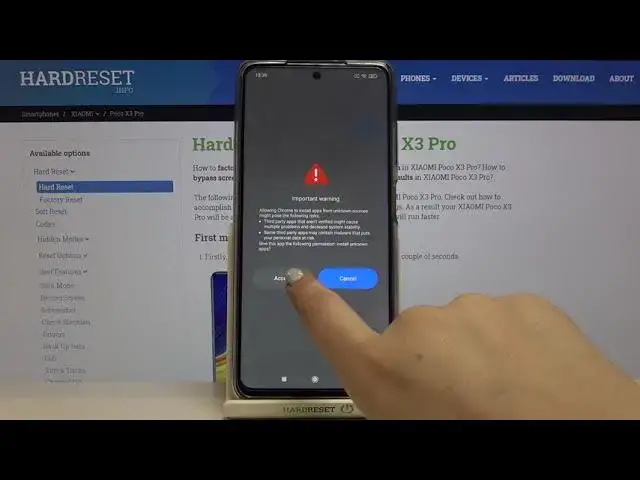 'Video thumbnail for How to Allow Unknown Sources in POCO X3 Pro – Allow Installation'