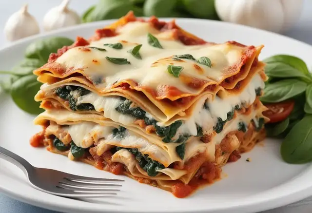 Video thumbnail for Chicken and Spinach Lasagna