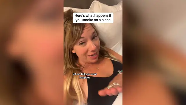 Video thumbnail for Flight Attendant Reveals Why You Shouldn’t Vape On An Airplane
