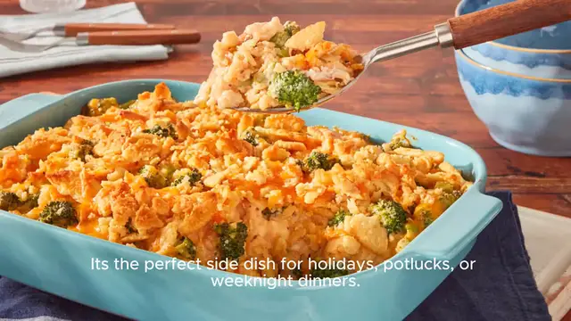 Video thumbnail for broccoli casserole recipe