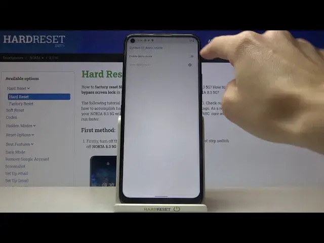 'Video thumbnail for How to Turn On Demo Mode on Nokia 8.3 - Boot Android Fixed State'