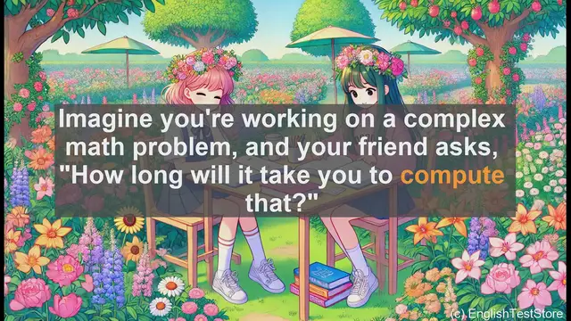 Video thumbnail for 5000 Must Know SAT Vocabulary - What Does 'Compute' Mean? SAT Vocab Explained