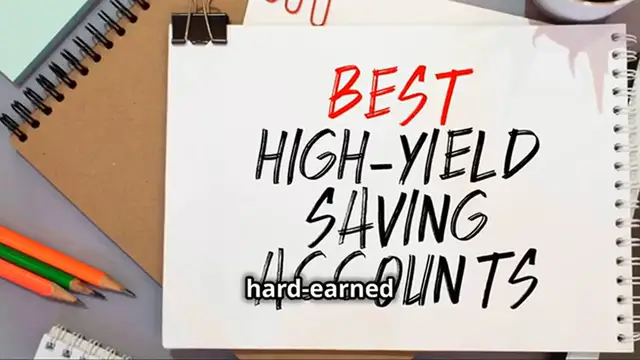 Video thumbnail for The 7 BEST High Yield Savings Accounts Going Into 2025