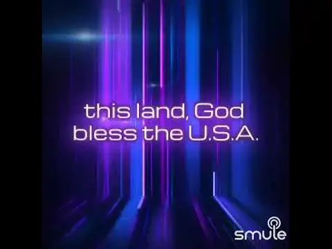 Video thumbnail for God bless the USA sung by Carl Reneman