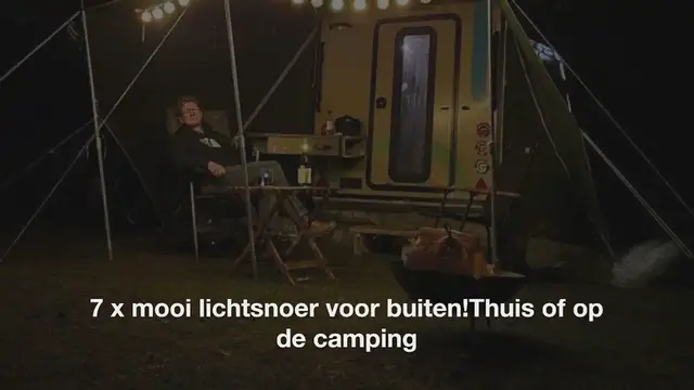 Video thumbnail for 7 x mooi lichtsnoer voor buiten! Thuis of op de camping