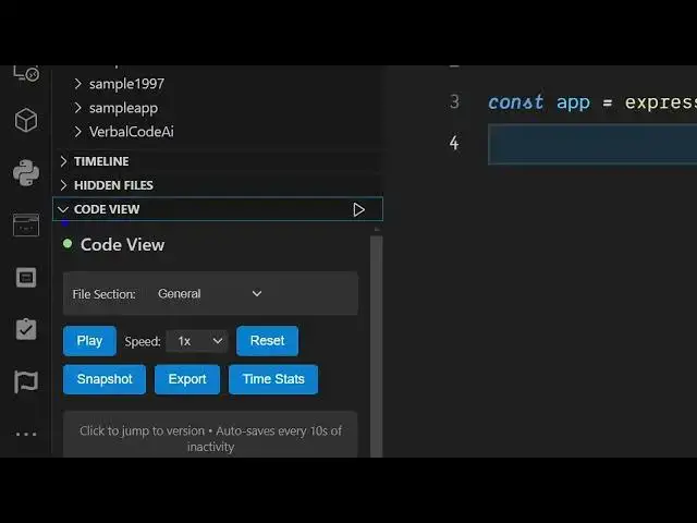 Video thumbnail for Code View VSCode Extension is INSANE – Track & Time Travel Through Code Instantly!