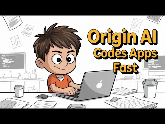 Video thumbnail for TheOrigin AI Codes & Deploys Complex Apps Lightning Fast – Wrecks Claude, Cursor & Gemini!