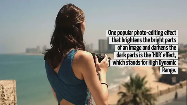 Video thumbnail for Which Photo-editing Effect Brightens The Bright Parts Of The Image And Darkens The Dark Parts?