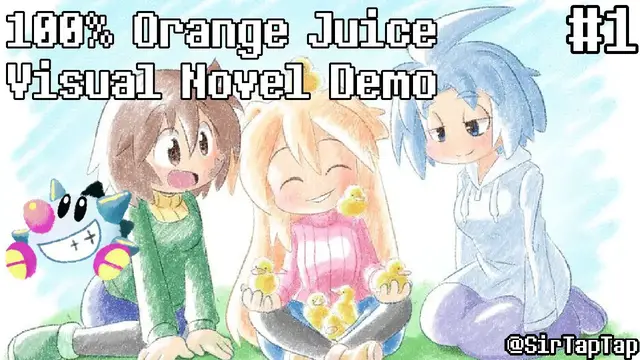 Video thumbnail for Let's Play 100% Orange Juice Visual Novel (Demo) (1)
