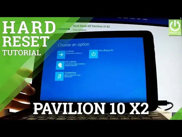 Video thumbnail for Hard Reset HP Pavilion 10 X2 - Remove Password in Windows Tab