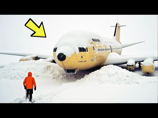 Video thumbnail for Hiker Finds Frozen Plane in Snow – Then Hears Something Inside
