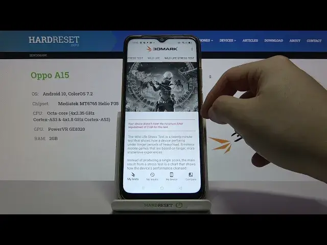 'Video thumbnail for Oppo A15 - 3DMark Wild Life | Available on A15?!'