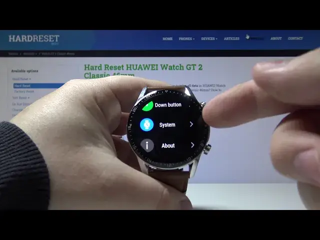 'Video thumbnail for How to Factory Reset HUAWEI Watch GT 2 Classic – Wipe Data / Restore Defaults'