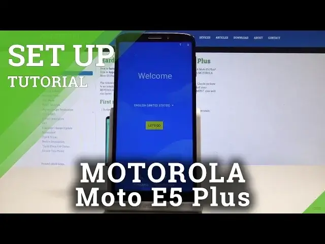'Video thumbnail for How to Configure MOTOROLA Moto E5 Plus - Set Up Process / Beginner's Guide'