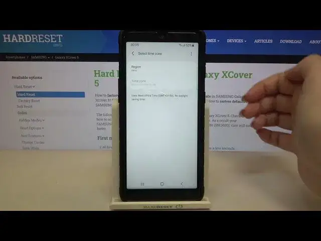 'Video thumbnail for How to Change Date and Time in SAMSUNG Galaxy XCover 5 – Set Up Date and Time'