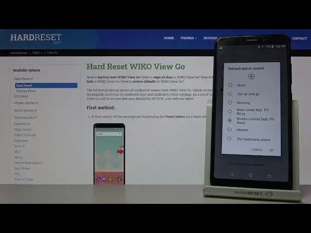 Video thumbnail for Wiko View Go - Alarm Tones Presentation