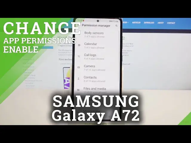 'Video thumbnail for How to Manage App Permissions on SAMSUNG Galaxy A72 – Access App Manager'