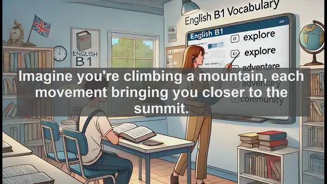 Video thumbnail for 2500 Must Know CEFR B1 Vocabulary - The Power of a Single Step: Exploring the Word 'Step' in English