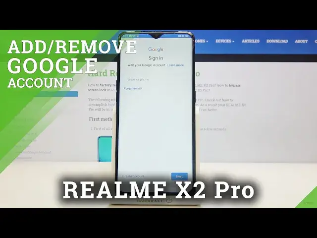 Video thumbnail for How to Add and Remove Google Account on REALME X2 Pro – Manage Google Account