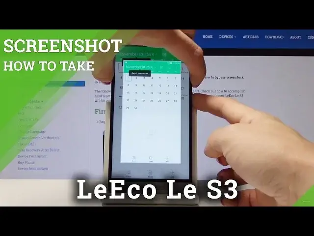 Video thumbnail for How to Take Screenshot in LeEco Le S3 - Capture Screen