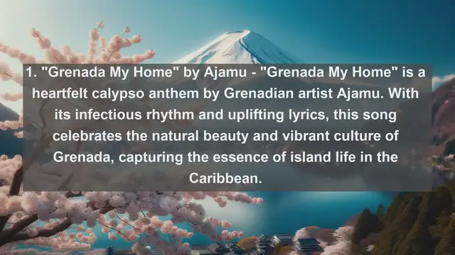 Video thumbnail for Island Melodies: Top 10 Beautiful Songs from Grenada