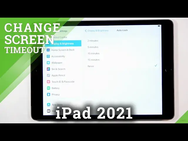 'Video thumbnail for How to Change Screen Timeout in iPad 2021 – Change Auto-Lock'
