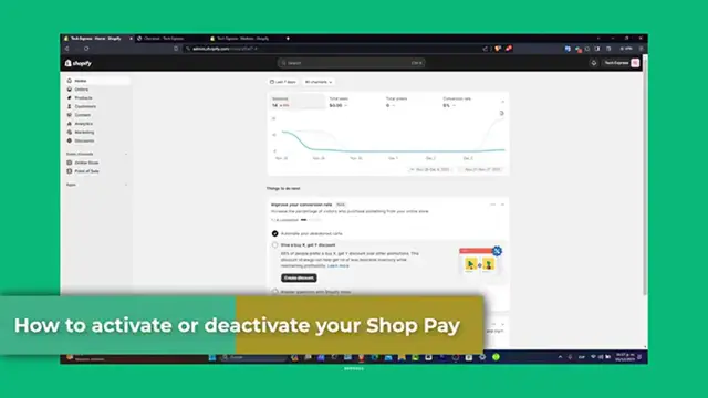 Video thumbnail for How to Activate or Deactivate 'Shop Pay' Accelerated Checkout in Shopify
