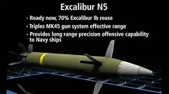 'Video thumbnail for Raytheon Excalibur N5 at Surface Navy Association SNA 2016'