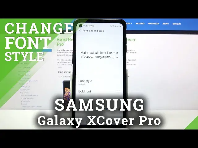 'Video thumbnail for How to Install and Apply Rosemary Font in Samsung Galaxy XCover Pro – Font Style Options'