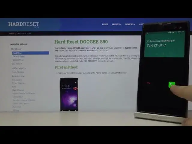 Video thumbnail for DOOGEE S50 Incoming Call