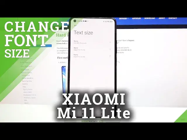 'Video thumbnail for How to Change Font Size on XIAOMI MI 11 Lite – Text Adjustment'