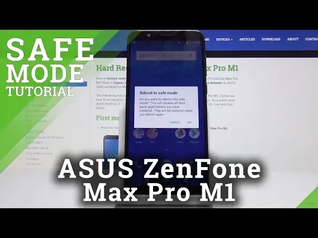 'Video thumbnail for Safe Mode ASUS ZenFone Max Pro M1 - Open & Use Safe Mode'