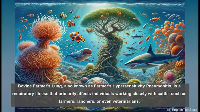 Video thumbnail for Bovine farmers lung in biology