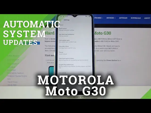 Video thumbnail for Motorola Moto G30 - How to Stop Auto Update Apps?