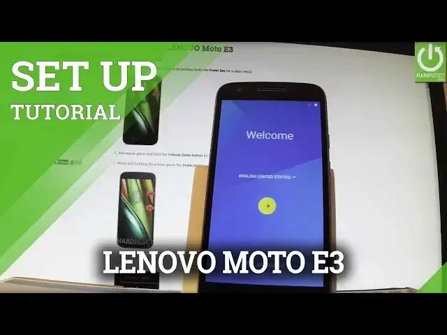 'Video thumbnail for How to Set Up LENOVO Moto E3 - Welcome Panel / Activation'