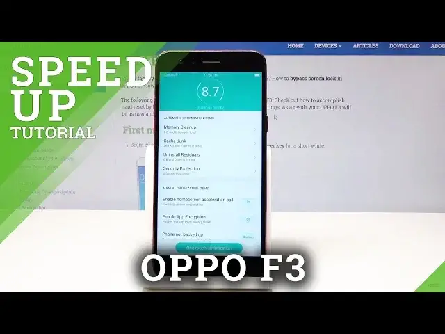 'Video thumbnail for How to Speed Up OPPO F3 - Optimization / Boost OPPO'