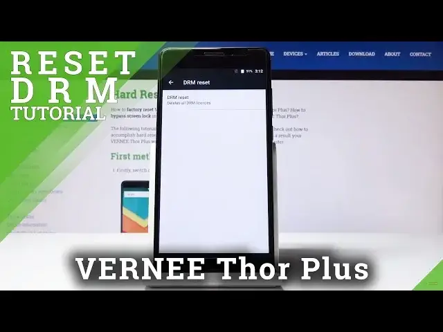 Video thumbnail for How to Reset DRM in VERNEE Thor Plus - Remove DRM Licenses