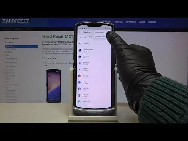 'Video thumbnail for How to Reset App Preferences in MOTOROLA Razr 5G – Restore App Default Preferences'