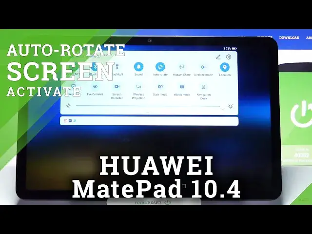 'Video thumbnail for How to Manage Auto Rotation in HUAWEI MatePad 10.4 – Turn On / Off Rotation'
