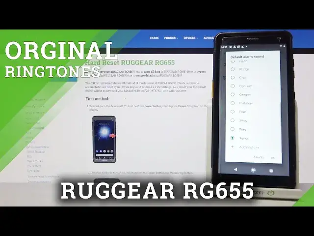 'Video thumbnail for Ruggear RG655 - Check Every RingTone on This Phone!'