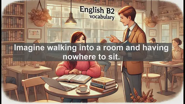 Video thumbnail for 1500 Must Know CEFR B2 Vocabulary - The Versatile Word 'Chair': From Furniture to Leadership